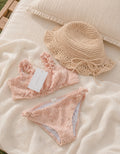 Coastal blush swim set