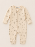 Neutral Floral One-piece